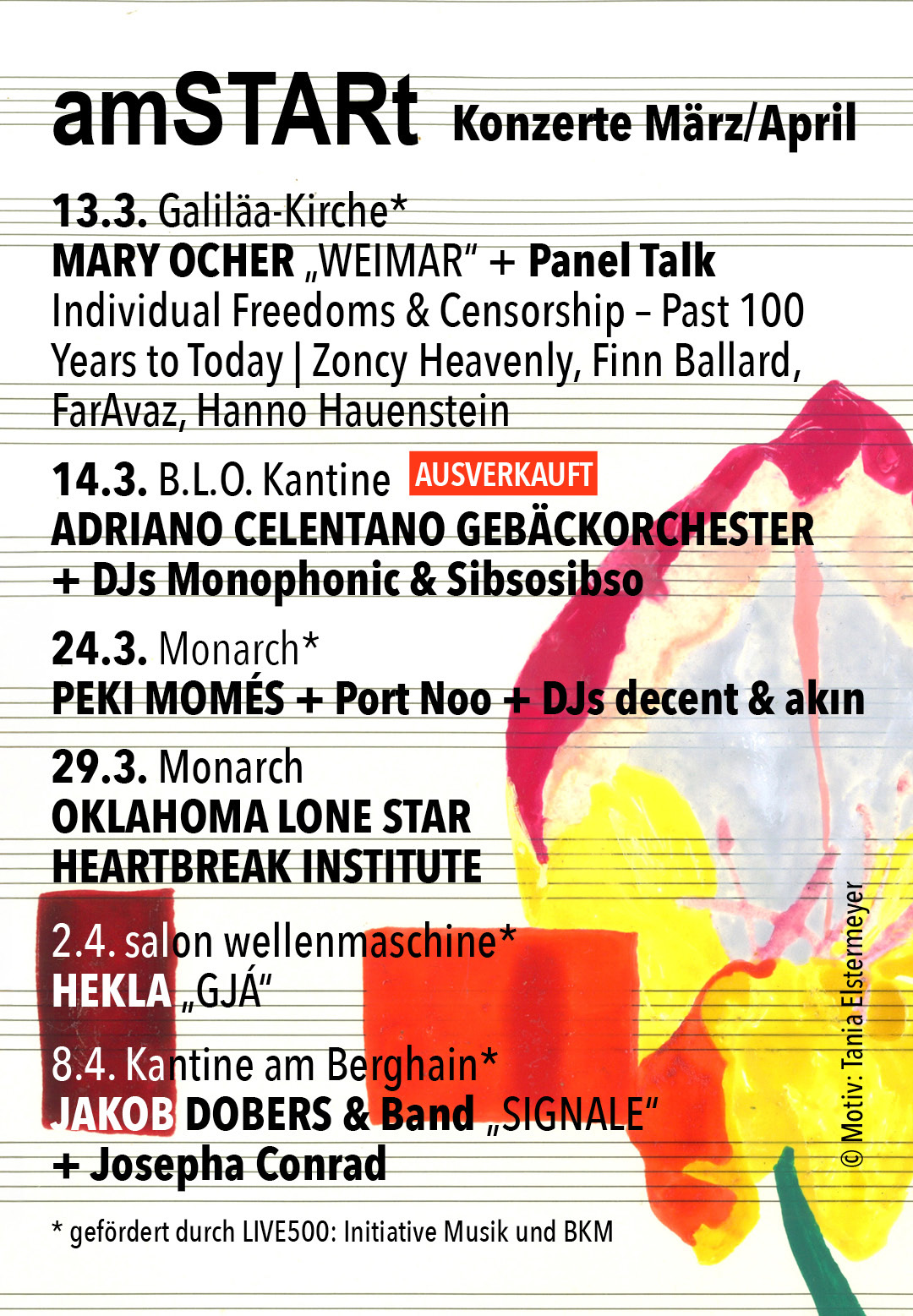 Programposter amSTARt 2026